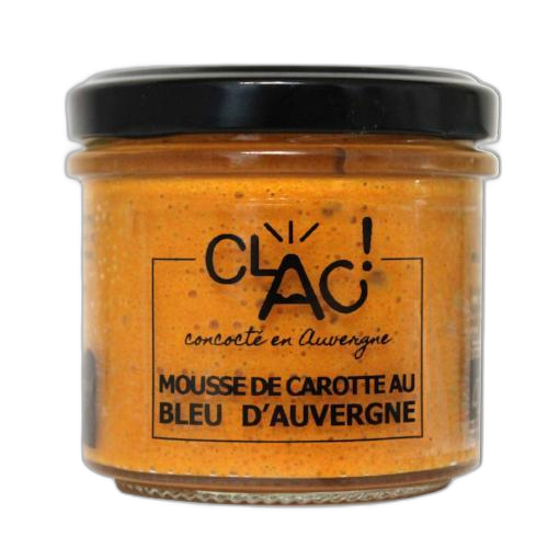 Mousse de carotte au bleu d'auvergne bio - 100 g