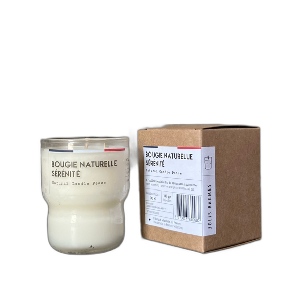 Bougie naturelle sérénité - 110 g