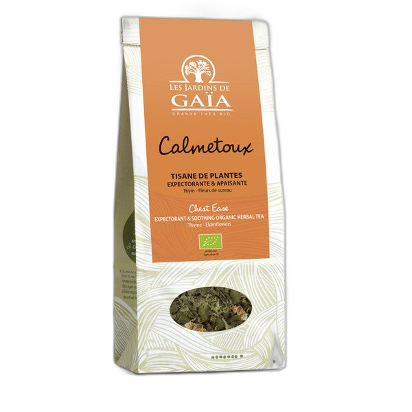 Tisane de plantes bio calmetoux (thym fleurs de sureau) - 50 g