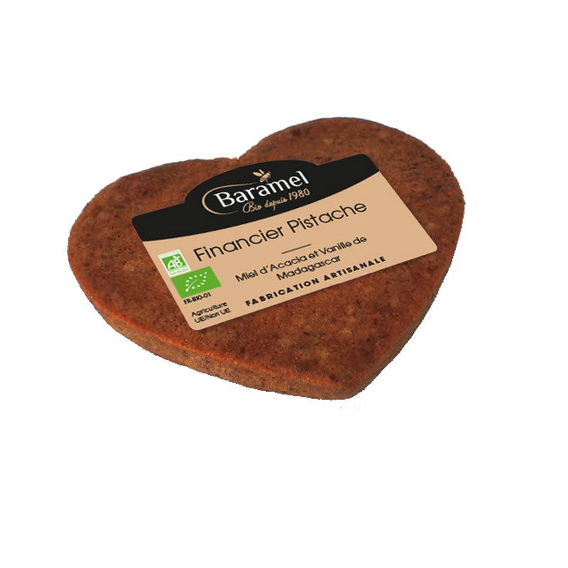 Financier à la pistaches bio - 70 g