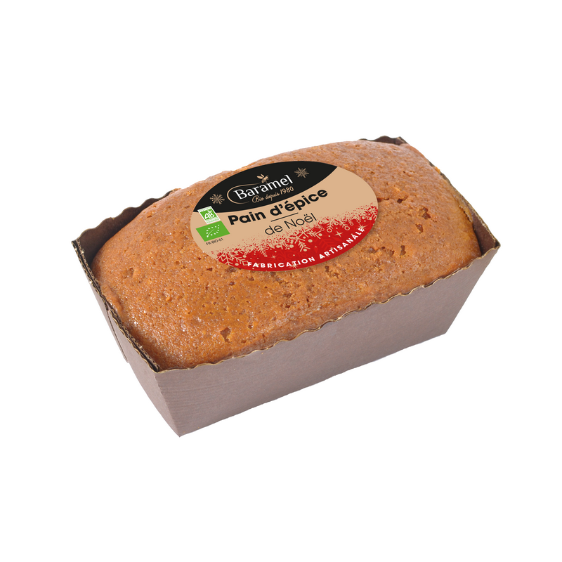 Pain d'épices de Noël bio (choco orange) - 270 g