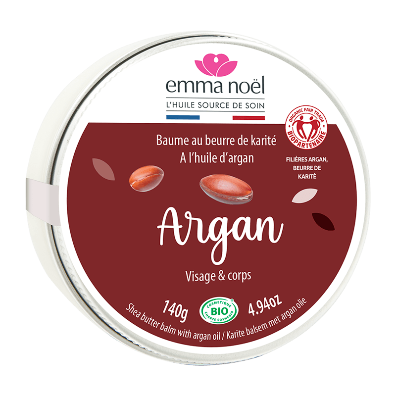 Baume karité argan bio - 140 g