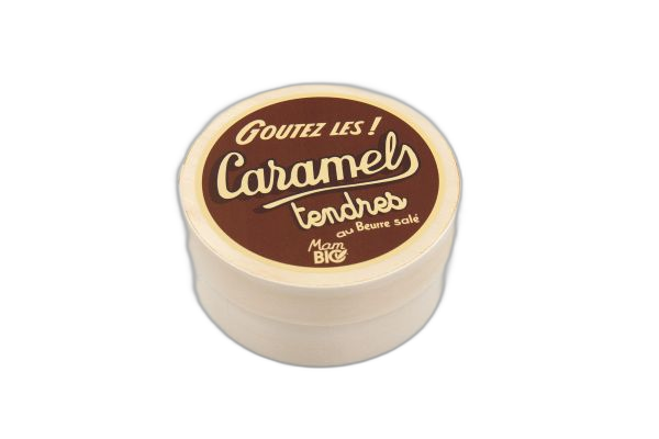 caramels tendres bio (boîte bois) - 150 g