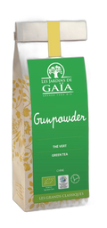 Thé vert bio gunpowder standard (chine) - 100 g