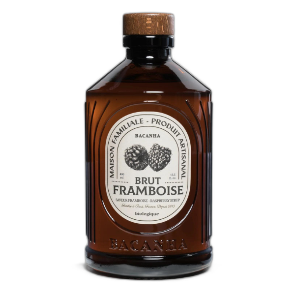 Sirop framboise brut bio - 400 ml