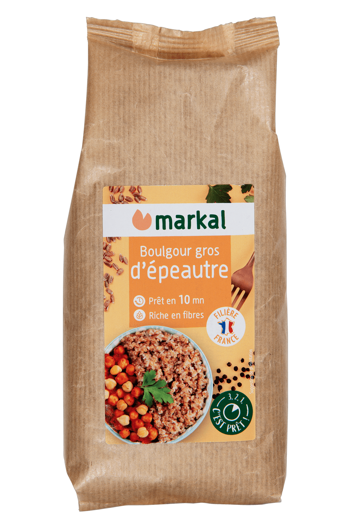 Boulgour gros epeautre bio (origine France) - 500 g