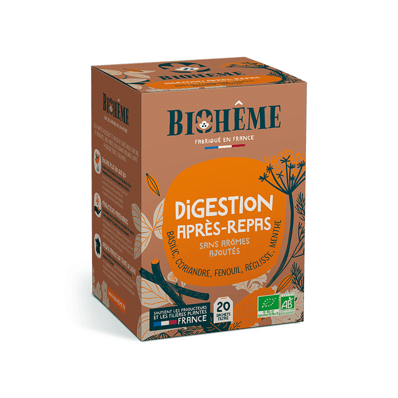 Infusion Digestion après-repas - 20 infusettes