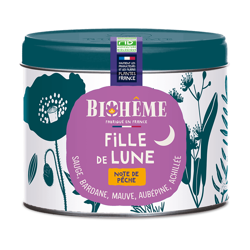 Infusion Fille de lune boîte métal Vrac - 45 g