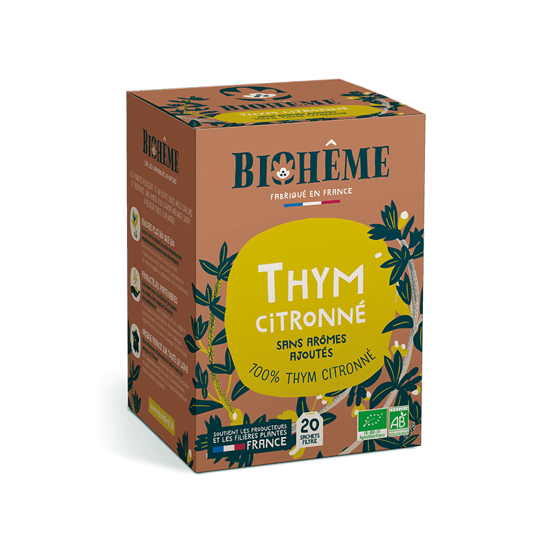 Infusion Thym citronn√© - 20 infusettes