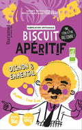Biscuits apéritif oignon & emmental bio - 100 g