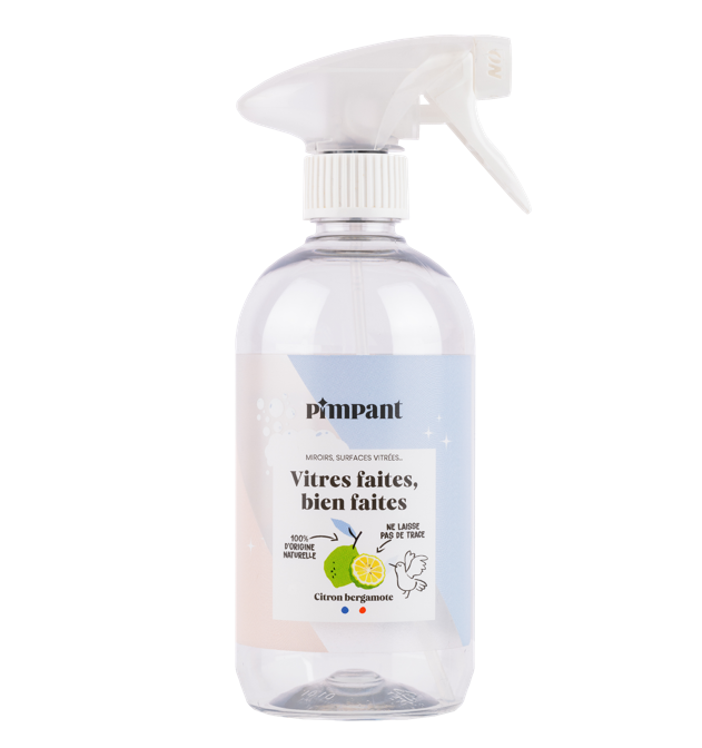 Bouteille spray vitres rechargeable - 500 mL