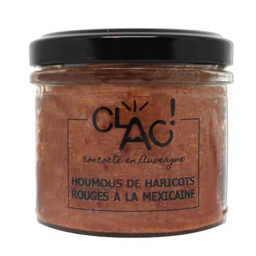 Houmous de haricots rouges à la mexicaine bio - 100 g