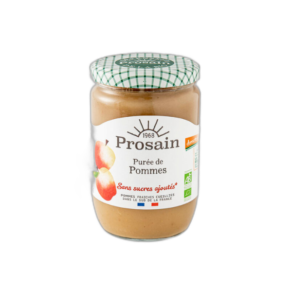 Purée de pommes bio - 620 g