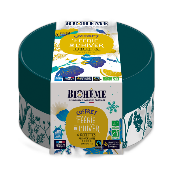 Coffret Féérie de l'Hiver bio - 60 infusettes
