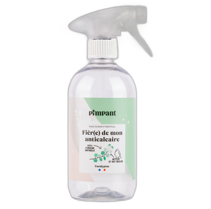 Bouteille spray anti calcaire rechargeable - 500 mL