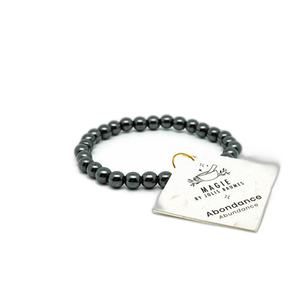 Bracelet abondance hématite