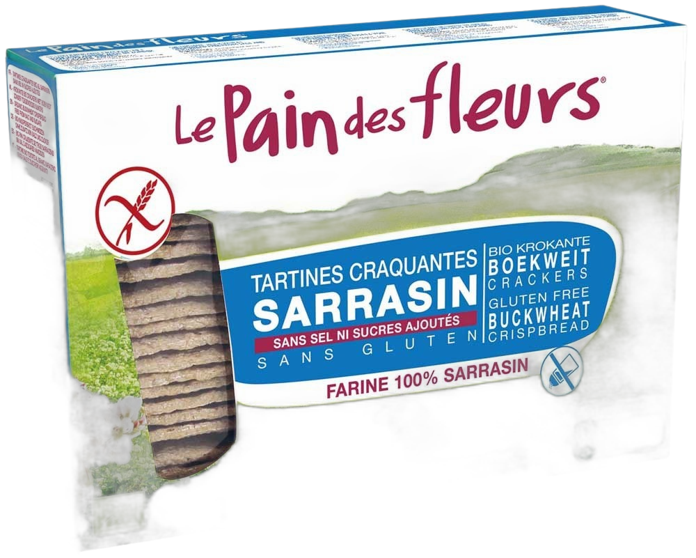 Tartine bio sarrasin sans sel ni sucres - 300 g