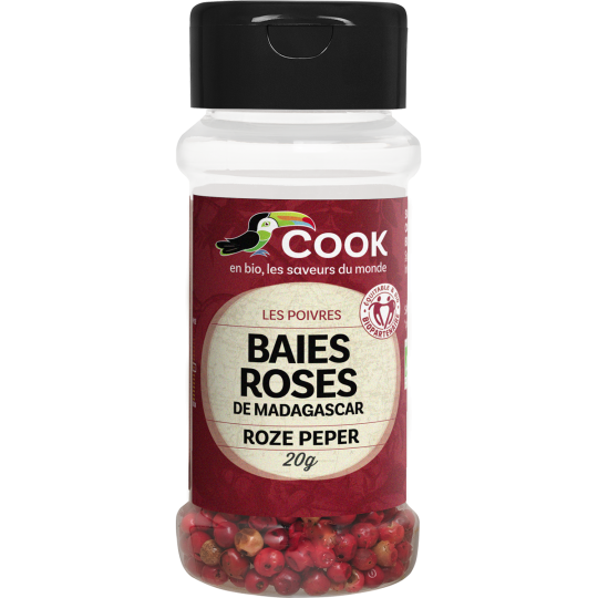 Baies roses bio (origine Madagascar) - 20 g