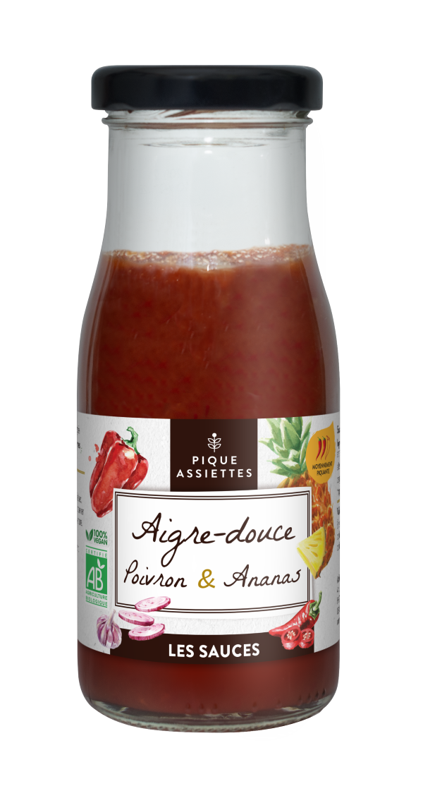 Sauce aigre douce bio - 130 ml