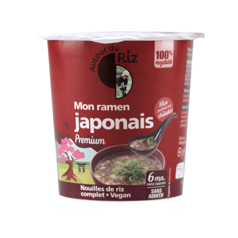 Cup veggie premium mon ramen japonais bio - 69 g