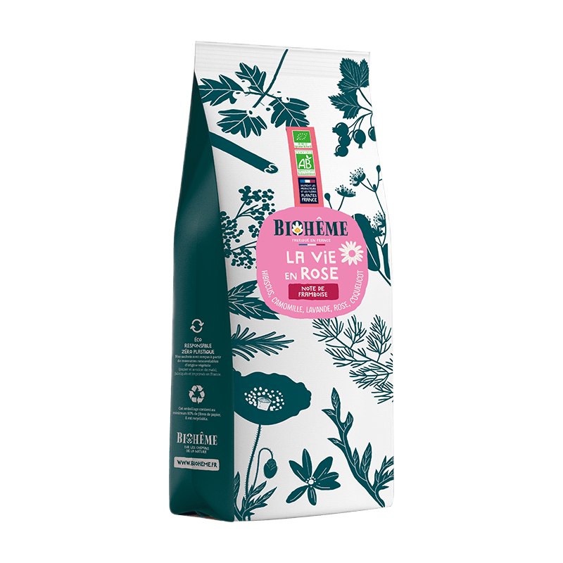 Infusion La vie en rose sachet Vrac - 50 g