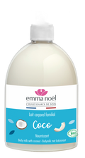 Lait corporel familial au beurre de karité bio - 500 mL