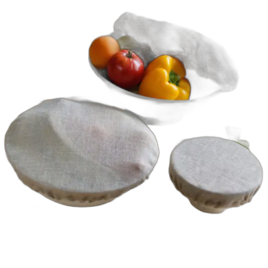Couvre plat (voile de lin) - trio S/M/L