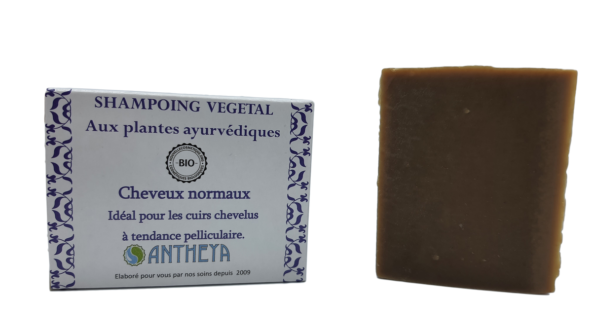 Shampoing solide basilic sacré/neem - anti-pellicules et démangeaisons (boîte) - 100 g