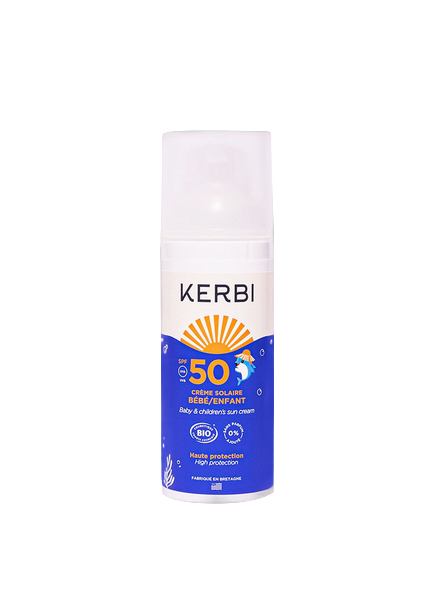 Crème solaire spf50 sans parfum (bébé et enfant) - 50 g