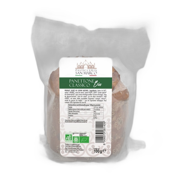 Panettoncino classique bio - 100 g
