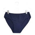 Culotte menstruelle absorbante bleue flux moyen (france et bio) - Taille M (42/44)