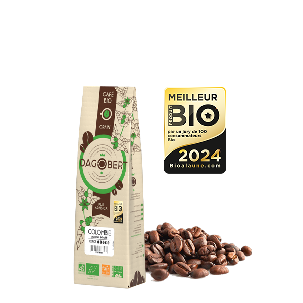 Colombie 100% arabica, bio et √©quitable - grains - 250 g