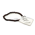 Bracelet courage ≈ìil de taureau