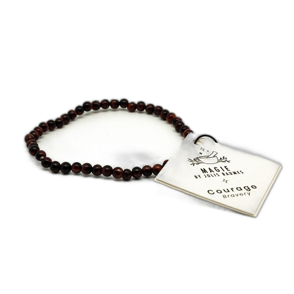 Bracelet courage ≈ìil de taureau