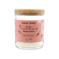 Bougie à la cire de soja mimosa & rose - 190 g