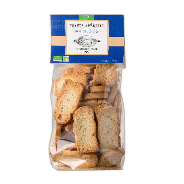 Toasts bio sel de guérande - 140 g