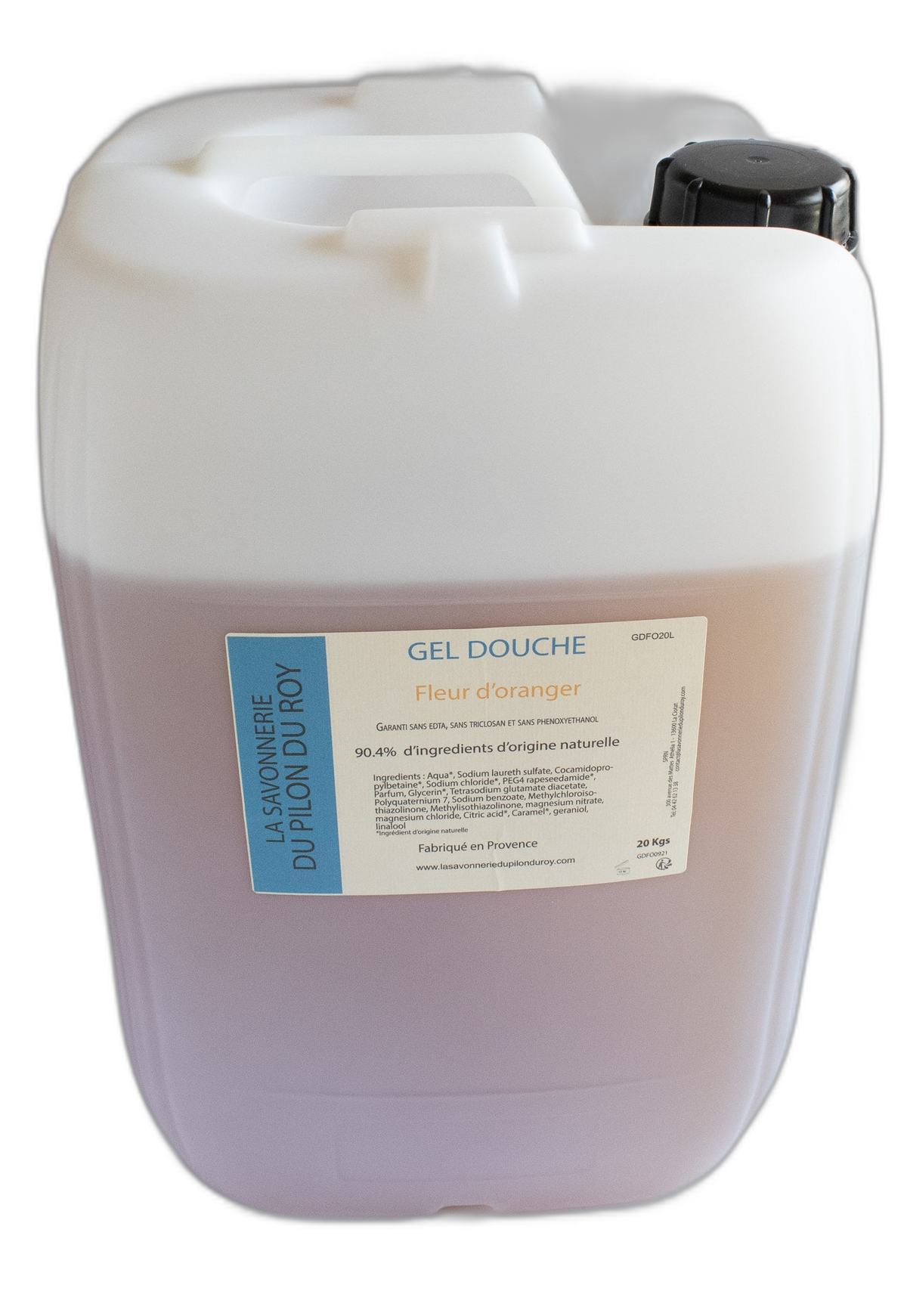Gel douche fleur d'oranger Vrac - 20 kg