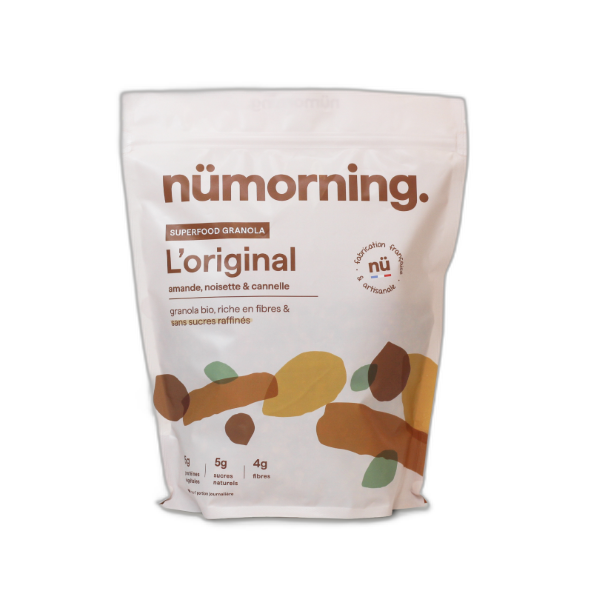 Granola bio l'original (amande, noisette, cannelle) - 1 kg