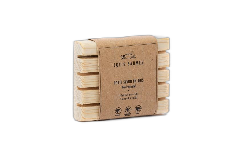 Porte savon en bois artisanat français