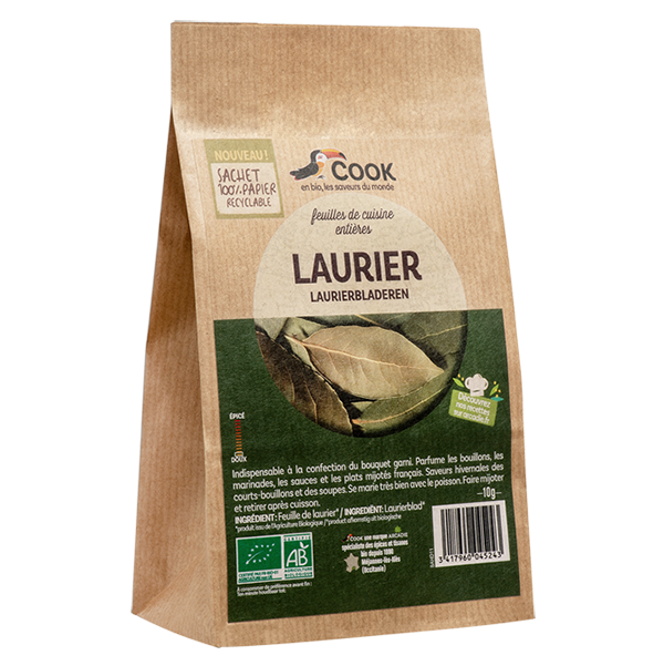 Laurier en feuilles bio (origine UE) - 10 g
