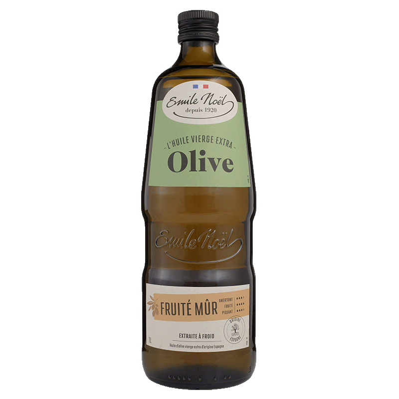 Huile d'olive vierge extra fruitée mûr bio - 1 l