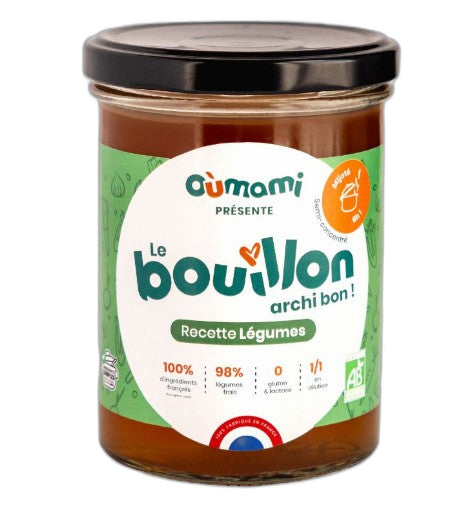 Bouillon de légumes bio (98% de légumes frais) (origine france) - 370 ml