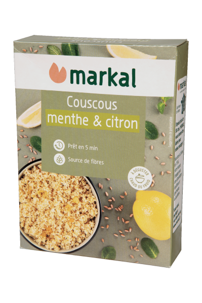 Couscous menthe citron bio (meilleur produit bio 2024) - 250 g