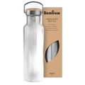 Bouteille isotherme en acier inoxydable (couleur Acier Naturel) - 1L
