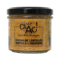 Caviar de lentilles vertes à l'indienne bio - 100 g