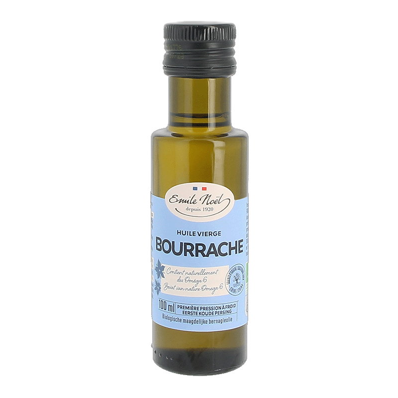 Huile vierge de bourrache bio - 100 ml