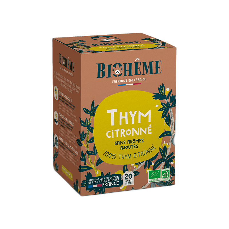 Infusion Thym citronné - 20 infusettes
