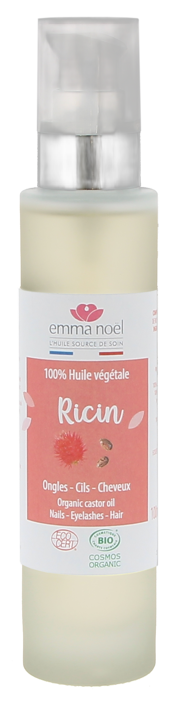 Huile de ricin bio - 100 mL
