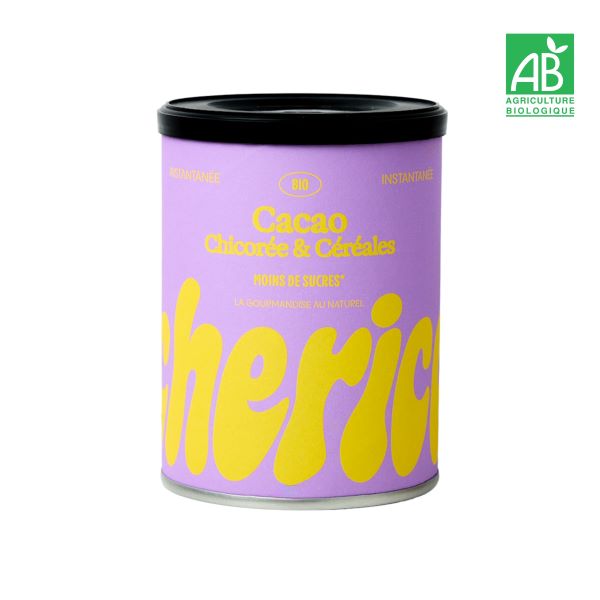 Cacao, chicor√©e & c√©r√©ales bio - instantan√© - 80g