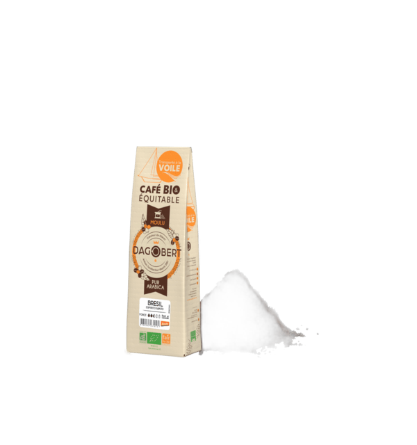 Brésil à la voile 100 % arabica, bio, équitable, demeter - moulu (origine Brésil) - 250g